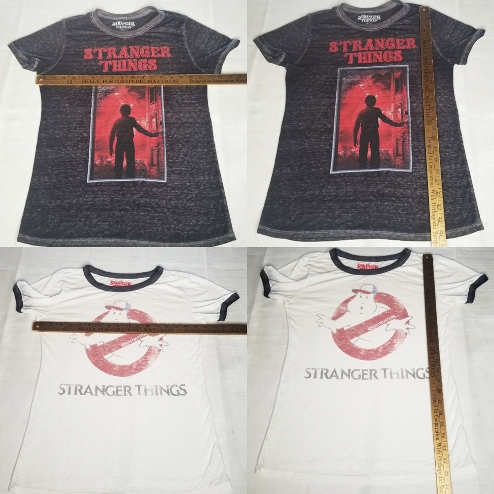 ‼SOLD‼ Lot of 2 Stranger Things Shirts Netflix - Picture 2 of 8